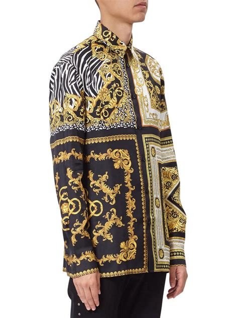 4xl versace shirt|versace men's shirts sale.